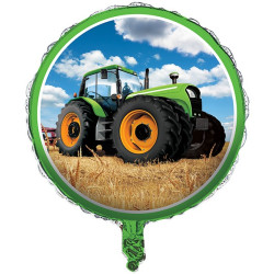 Folieballong Traktor