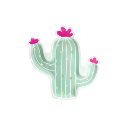 Papperstallrikar Kaktus