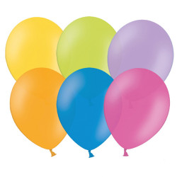 Ballonger Multifärger 50 pack