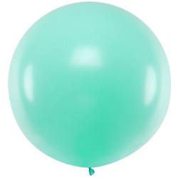 Jätteballong Pastelmintgrön 60 cm