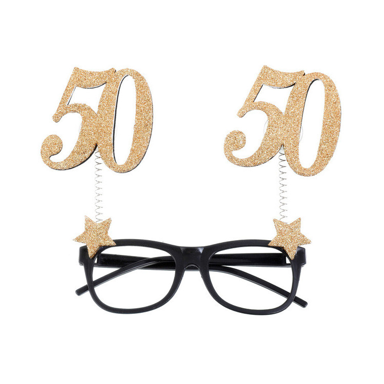 Glittriga glasögon 50 År