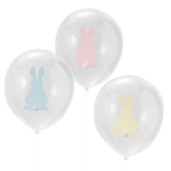 Påskballonger med Kaniner