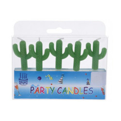 Tårtljus Kaktus 5-pack