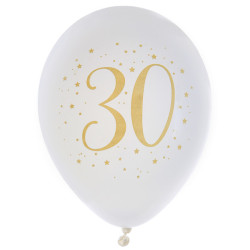 Ballonger Vit 30 år