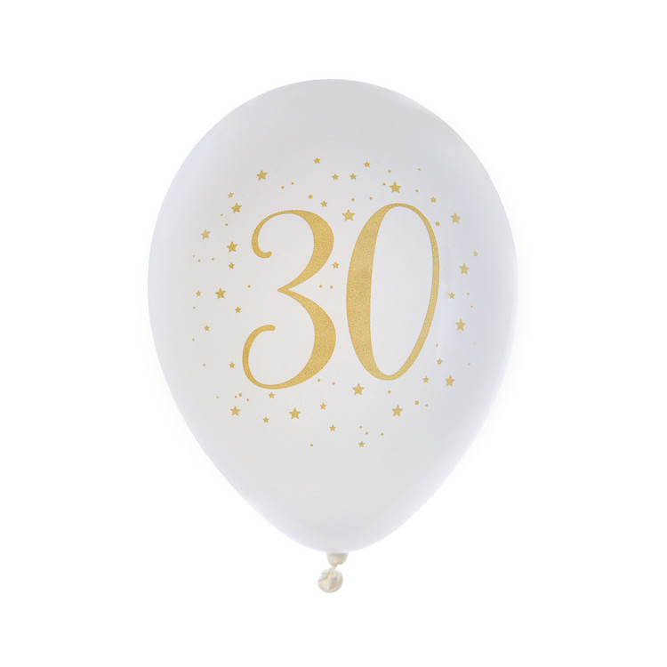 Ballonger Vit 30 år
