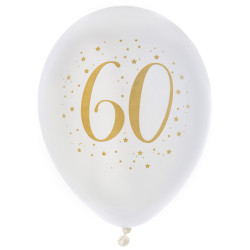 Ballonger Vit 60 år