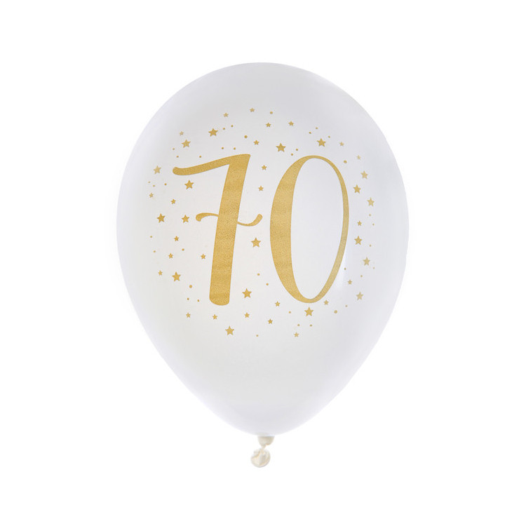 Ballonger Vit 70 år