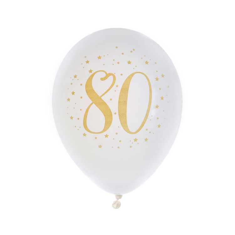 Ballonger Vit 80 år
