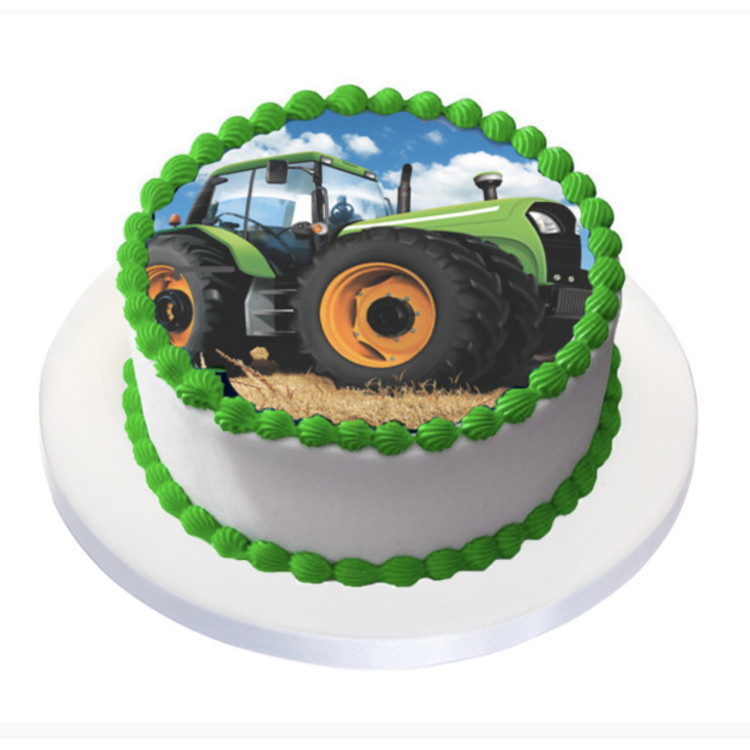 Tårtbild Traktor
