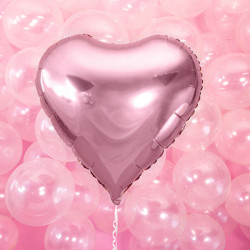 Folieballong Hjärta