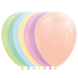 Pastellballonger 10-pack