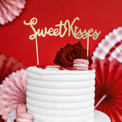 Cake Topper Sweet Kisses