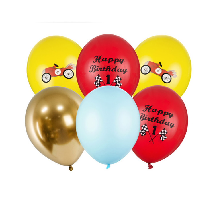 Ballonger Bilar Happy Birthday