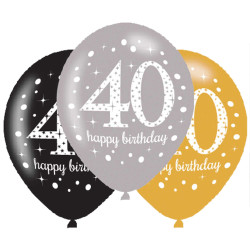 Ballonger 40 år Lyx