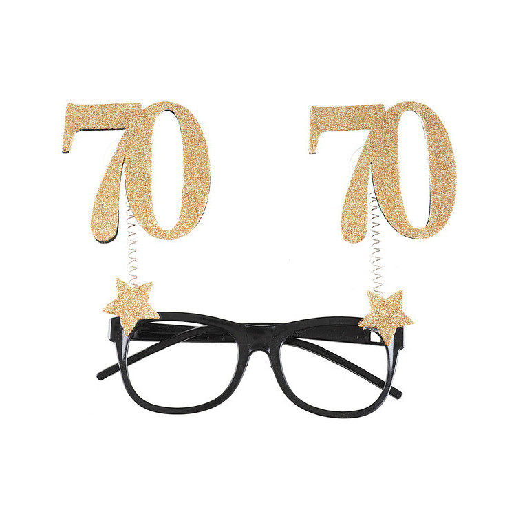 Glittriga glasögon 70 år