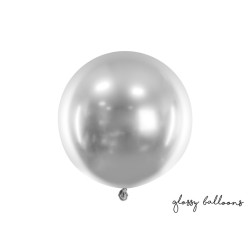 Jätteballong Silver 60 cm