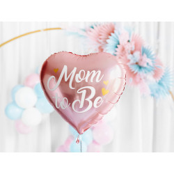 Folieballong Rosa - Mom to Be