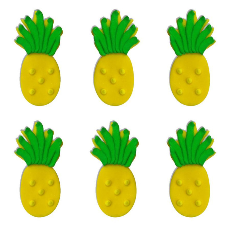 Sockerdekorationer Ananas