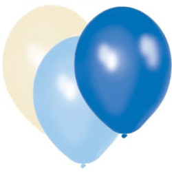 Ballonger Blå Pearl-Mix