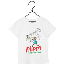 Pippi Långstrump T-shirt Vit