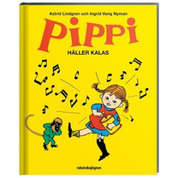 Boken Pippi håller kalas