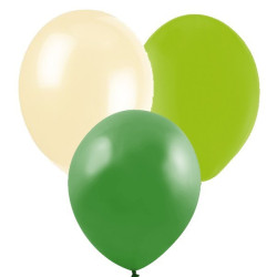 Ballonger Grön, Lime och Cream