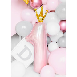 Folieballong 1 Rosa