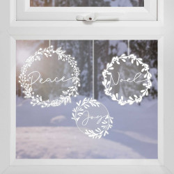 Fönsterdekoration Vinter