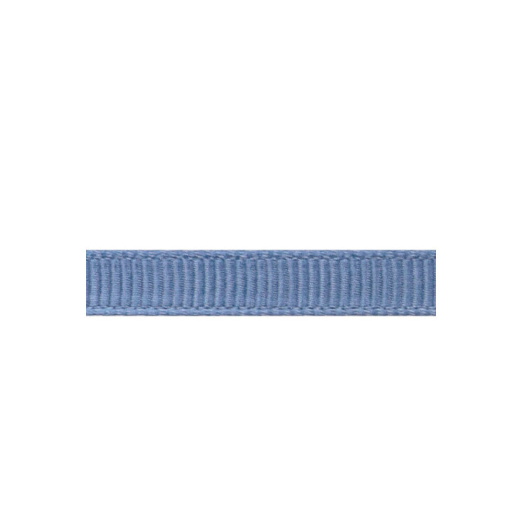 Ribbat Silkesband Ljusblått