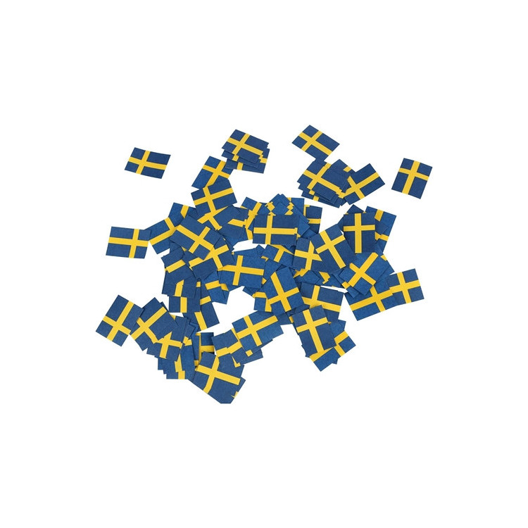 Konfetti Svenska Flaggan