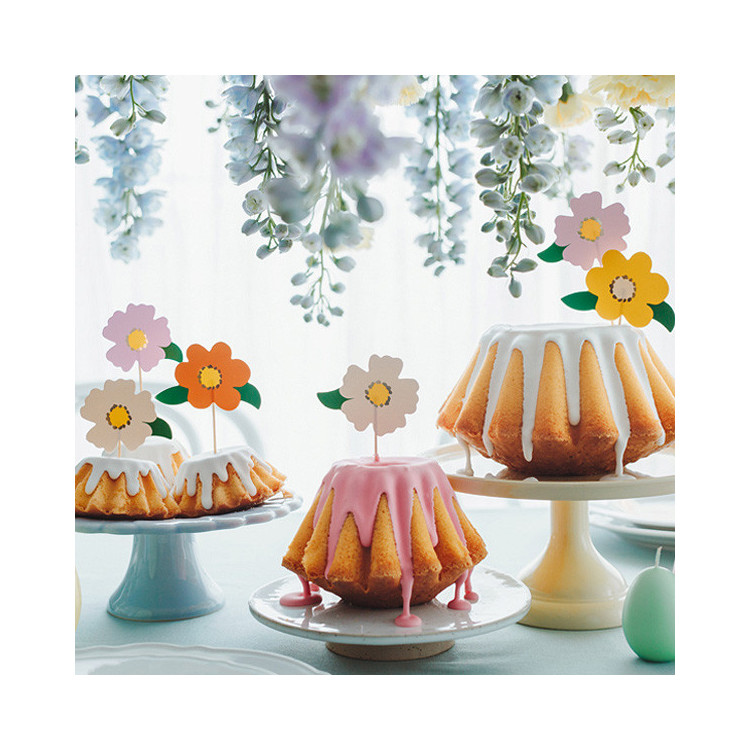 Cake Toppers Blommor 13 cm