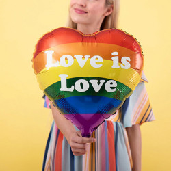 Folieballong Pride 35 cm Love is Love