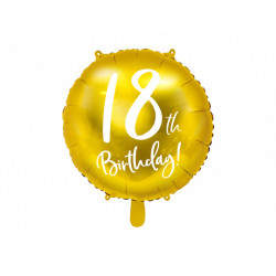 Folieballong 18th Birthday