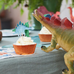 Cupcake Kit Dinosaurier - Meri Meri