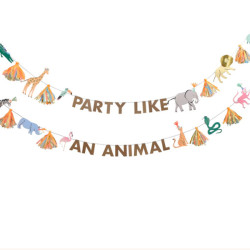 Girlang "Party Like An Animal" - Meri Meri