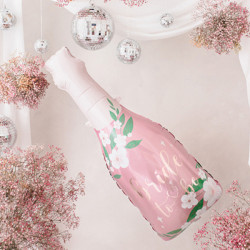 Folieballong Bride To Be Champagneflaska