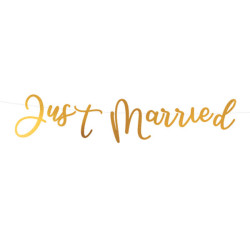 Girlang/Banner Just Married