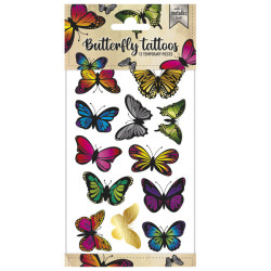 Tatueringar Barn - Fjärilar