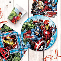 Kalaspaket Avengers Enkel 8 pers