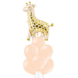 Ballongbukett Giraff