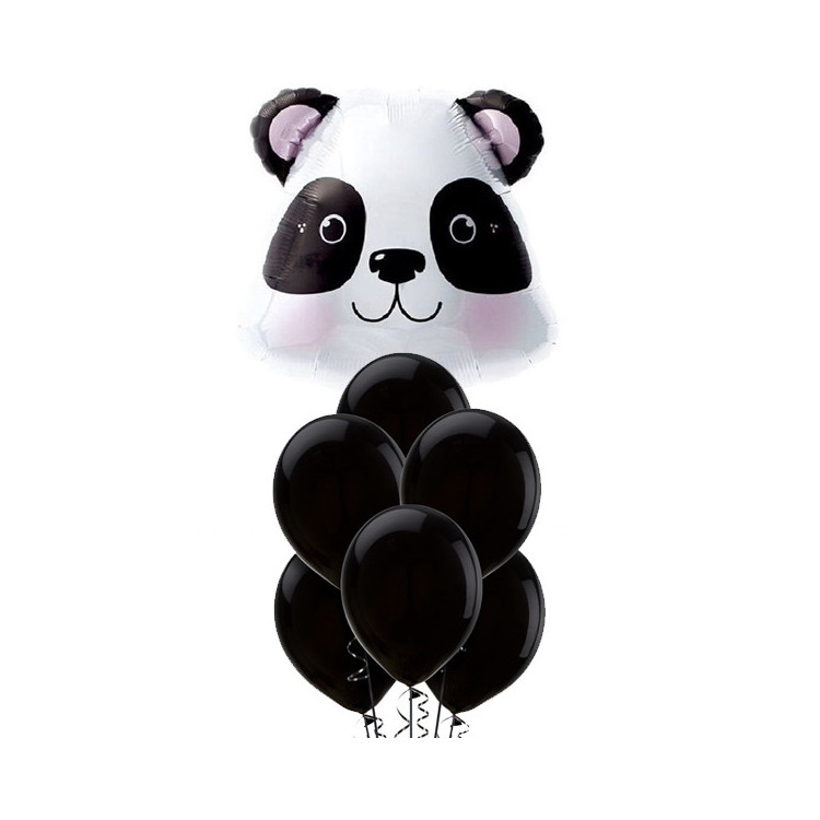 Ballongbukett Panda