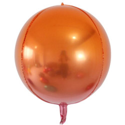 Rund Folieballong Orange