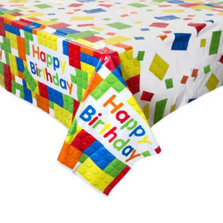 Plastduk Lego Happy Birthday
