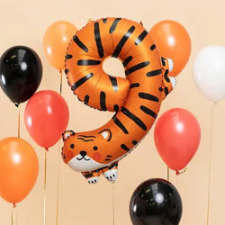 Sifferballong 9 Tiger