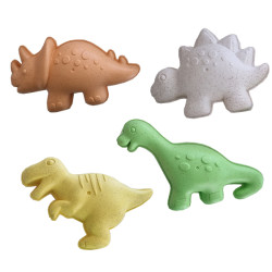 Sandformar Dinosaurier 4 pack