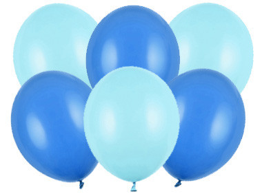 Blåa Ballonger